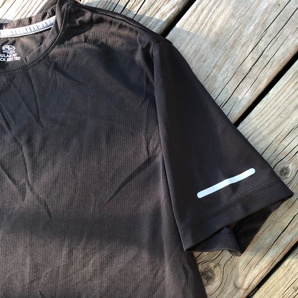 Athletic Works M regular fit quick dry tee black - Picture 4 of 8